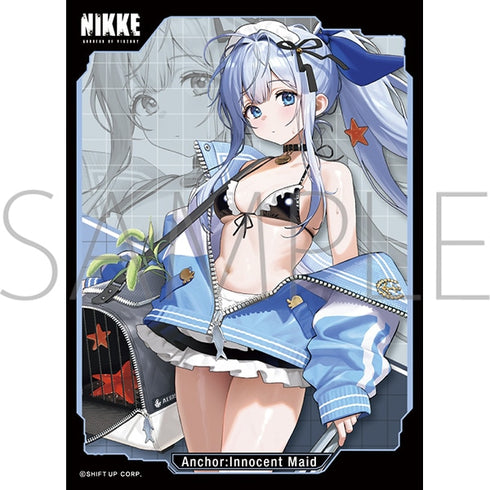 『勝利の女神:NIKKE』きゃらスリーブコレクション マットシリーズ「アンカー:イノセントメイド」(No.MT2191)